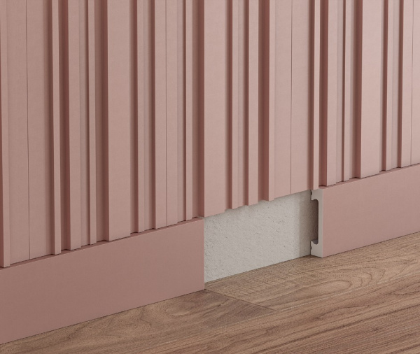 Напольный плинтус Cosca PX 050, 65х15 Напольный плинтус Cosca PX 050, 65х15